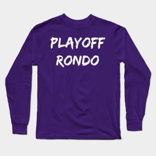 Rajon Rondo Playoff Rondo Boston Celtics Los Angeles Lakers Long Sleeve T-Shirt